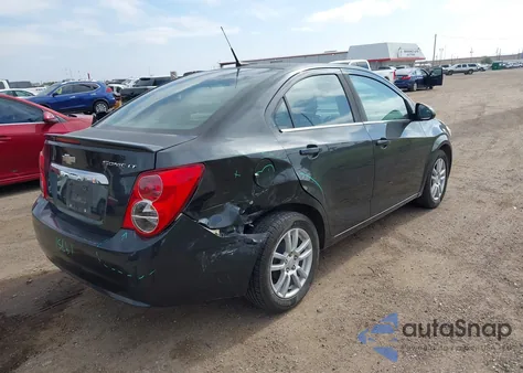 2014 Chevrolet Sonic Lt Auto из США, поврежденный, VIN 1G1JC5SH7E4121189